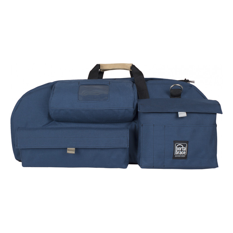 送料込み 　おまけ付き 2点 Portabrace ポータブルエース PortaBrace CO-AB-M+ Carry-On Camera Case (Blue) | Top-Teks