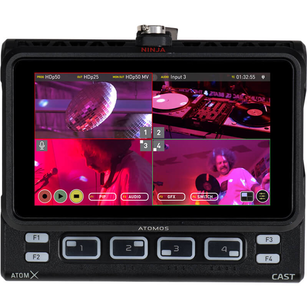 Atomos Ninja Cast HDMI Switching  Streaming Dock and Ninja V Top Teks