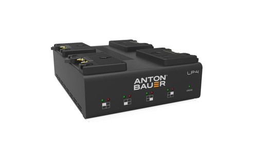 Anton Bauer LP4 Quad Gold Mount Charger