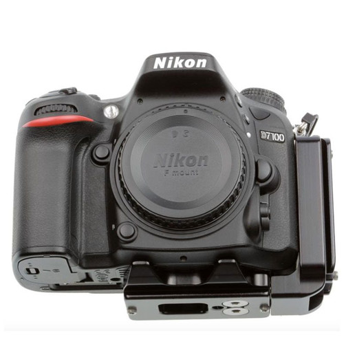 ProMediaGear PLND7100x L-Bracket, Nikon D7100, D7200, Arca-Swiss Type (L-Plate)