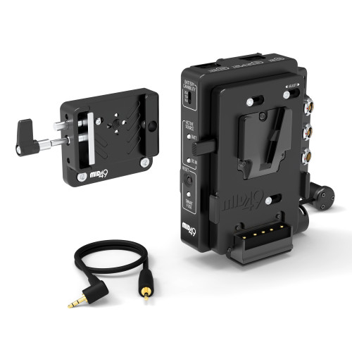 Mid49 Power Distribution Box DB-10 (Canon C400, V-Mount) Mid49 Power Distribution Box DB-10 (Canon C400, V-Mount)