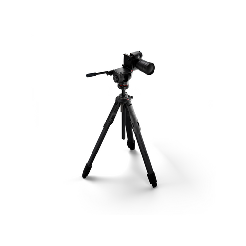 Manfrotto ONE Carbon Fibre Hybrid Tripod with 500X Fluid Head MKONEC-500X Manfrotto ONE Carbon Fibre Hybrid Tripod with 500X Fluid Head MKONEC-500X