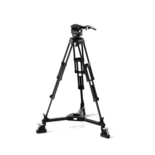 Vinten Versine 240 2-Stage EFP Aluminium Pozi-Loc Tripod System with Dolly VB240-AP2S