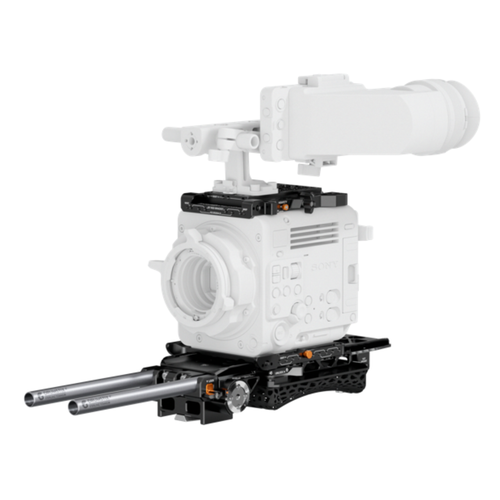 Bright Tangerine Sony Burano Base Documentary Kit - Wide 2-Axis Shoulder Pad B4004.0147