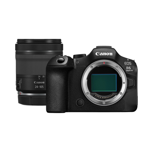 Canon EOS R6 Mark III Mirrorless Camera + RF 24-105mm F4-7.1 IS STM Lens 7084C030