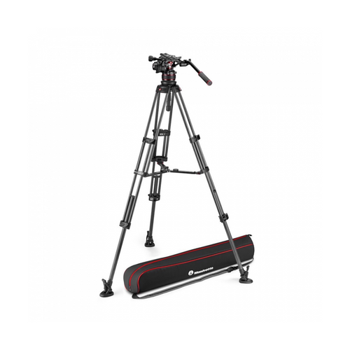 Manfrotto Nitrotech 612 Video Head, CF Twin Leg Tripod MS MVK612TWINMC Manfrotto Nitrotech 612 Video Head, CF Twin Leg Tripod MS MVK612TWINMC