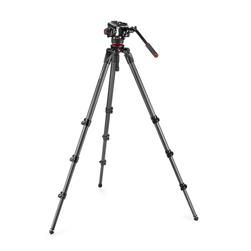 Manfrotto 504X Fluid Video Head with 536 CF Single Leg Tripod MVK504XCTALL Manfrotto 504X Fluid Video Head with 536 CF Single Leg Tripod MVK504XCTALL