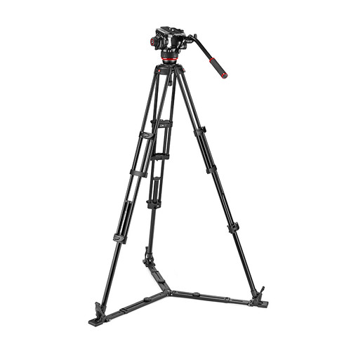 Manfrotto 504X Fluid Video Head with Alu Twin Leg Tripod GS MVK504XTWINGA Manfrotto 504X Fluid Video Head with Alu Twin Leg Tripod GS MVK504XTWINGA