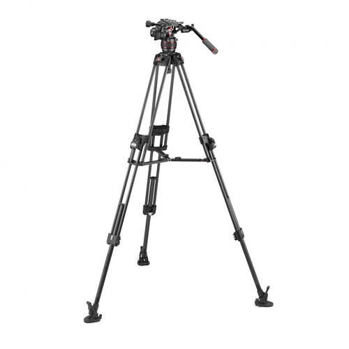 Manfrotto Nitrotech 608 Series with 645 Fast Twin Carbon Tripod MVK608TWINFC Manfrotto Nitrotech 608 Series with 645 Fast Twin Carbon Tripod MVK608TWINFC