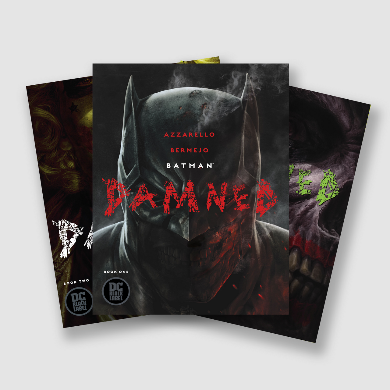 BATMAN DAMNED COMPLETE THREE PART COMIC SET