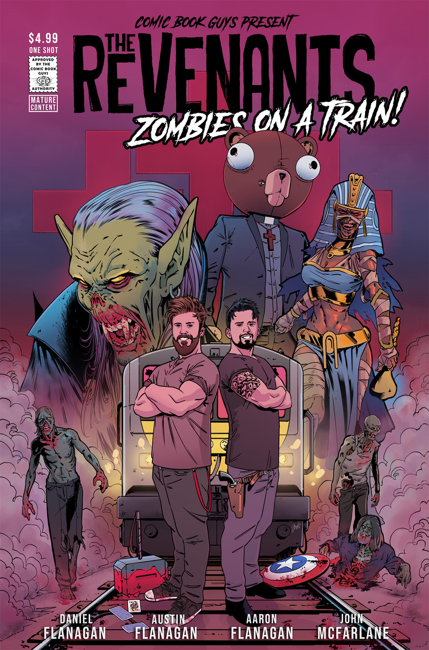 The Revenants: Zombies On A Train #1 (Cover A McFarlane)