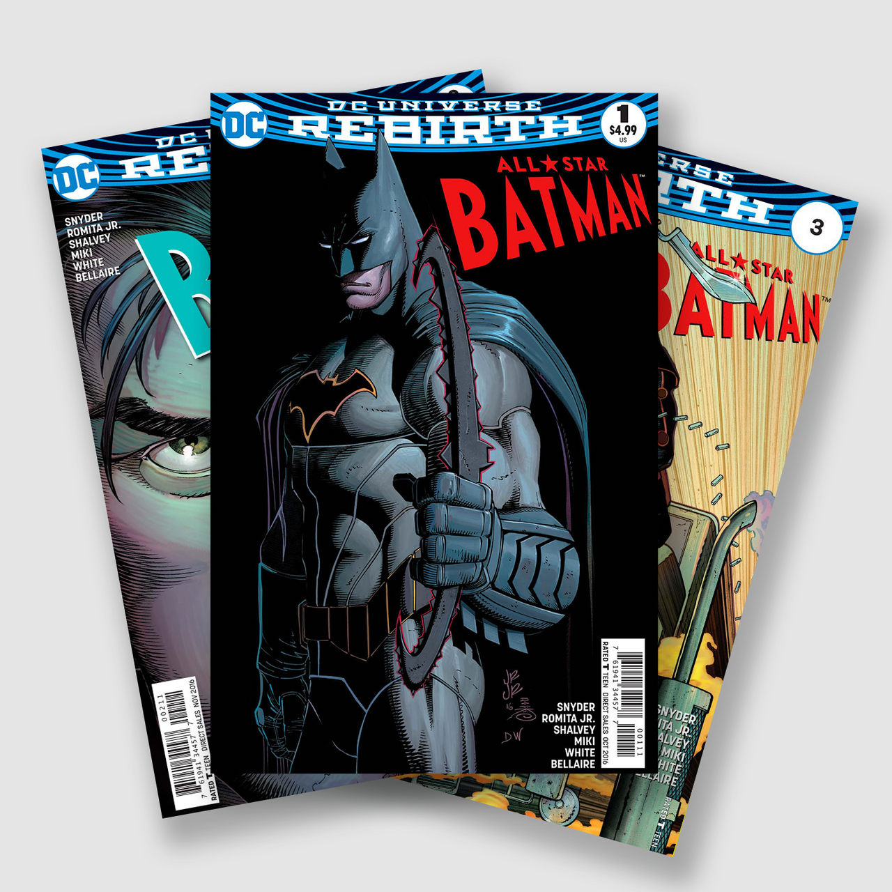 ALL STAR BATMAN REBIRTH COMPLETE FOURTEEN PART COMIC SET