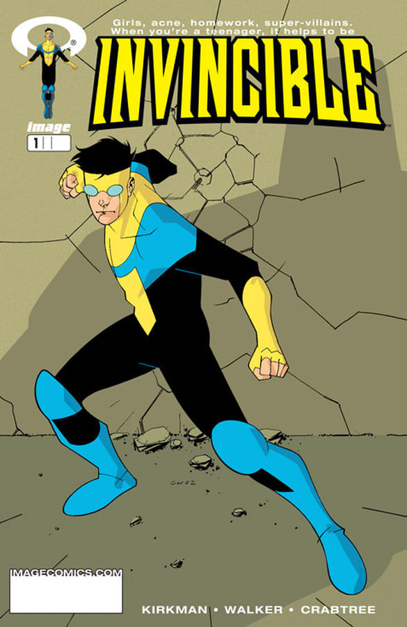 LCSD 2020 INVINCIBLE #1 GOLD FOIL VARIANT
