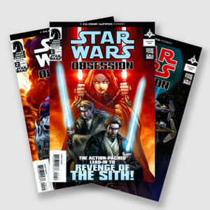 STAR WARS OBSESSION COMPLETE FIVE PART COMIC SET