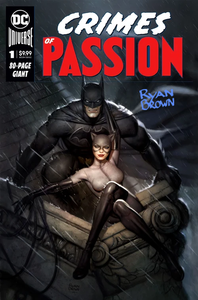 DC CRIMES OF PASSION #1 RYAN BROWN EXCLUSIVE TRADE DRESS VARIANT SIGNED