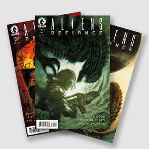 ALIENS DEFIANCE COMPLETE TWELVE PART COMIC SET