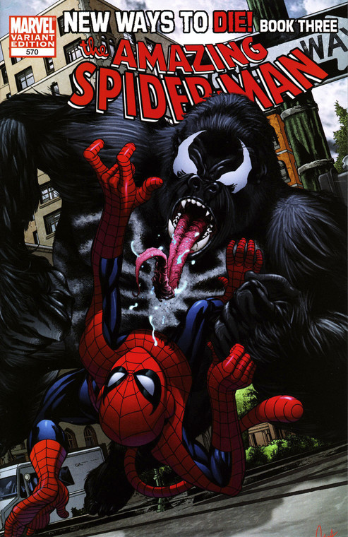 1:10 AMAZING SPIDER-MAN ANNUAL #570 MCKONE MONKEY VARIANT