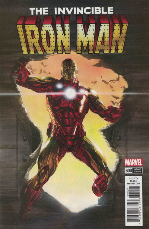 1:50 INVINCIBLE IRON MAN #600 ALEX ROSS VARIANT