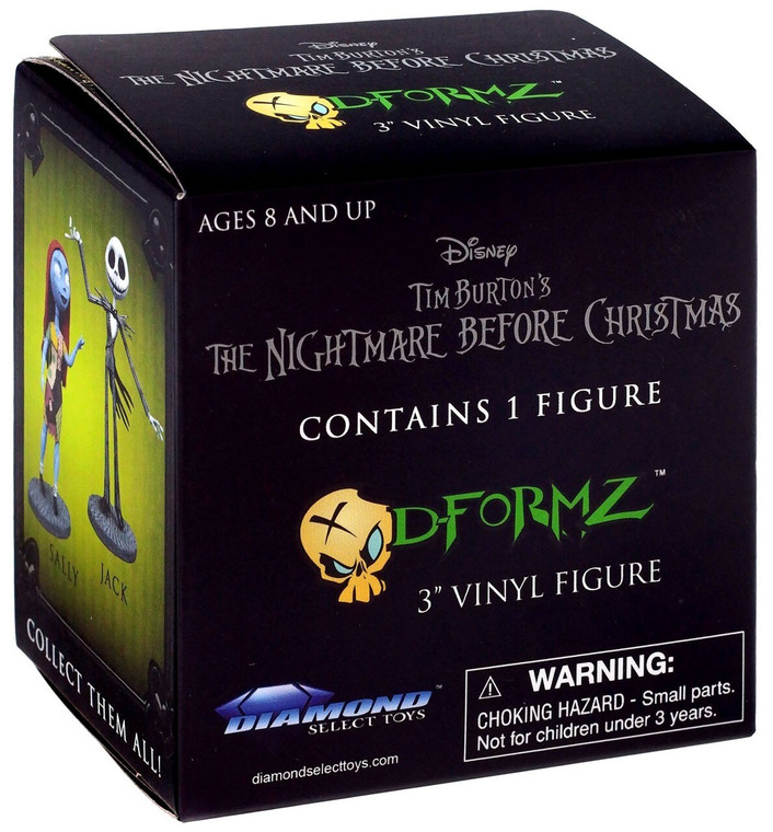 NIGHTMARE BEFORE CHRISTMAS D-FORMZ MINI FIGURE MYSTERY PACK [1 FIGURE]