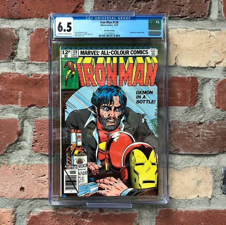 IRON MAN #128 CGC 6.5