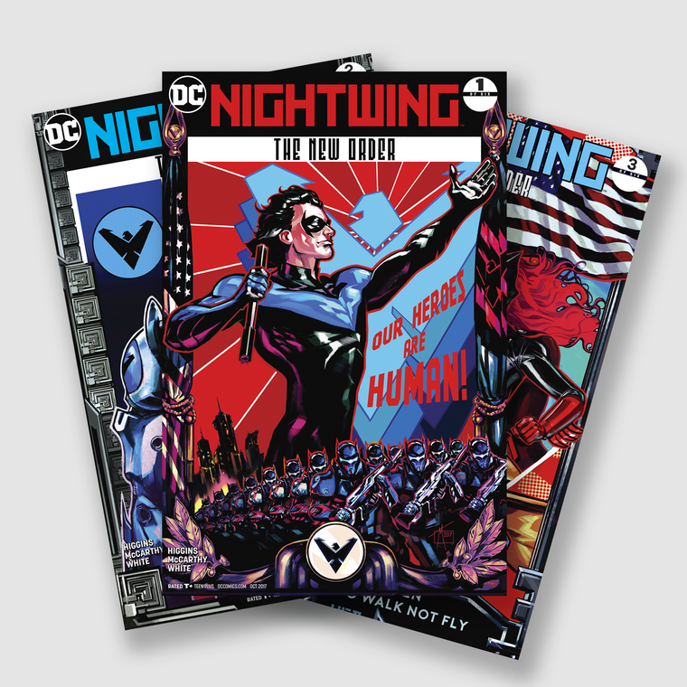 NIGHTWING THE NEW ORDER COMPLETE SIX PART COMIC SET