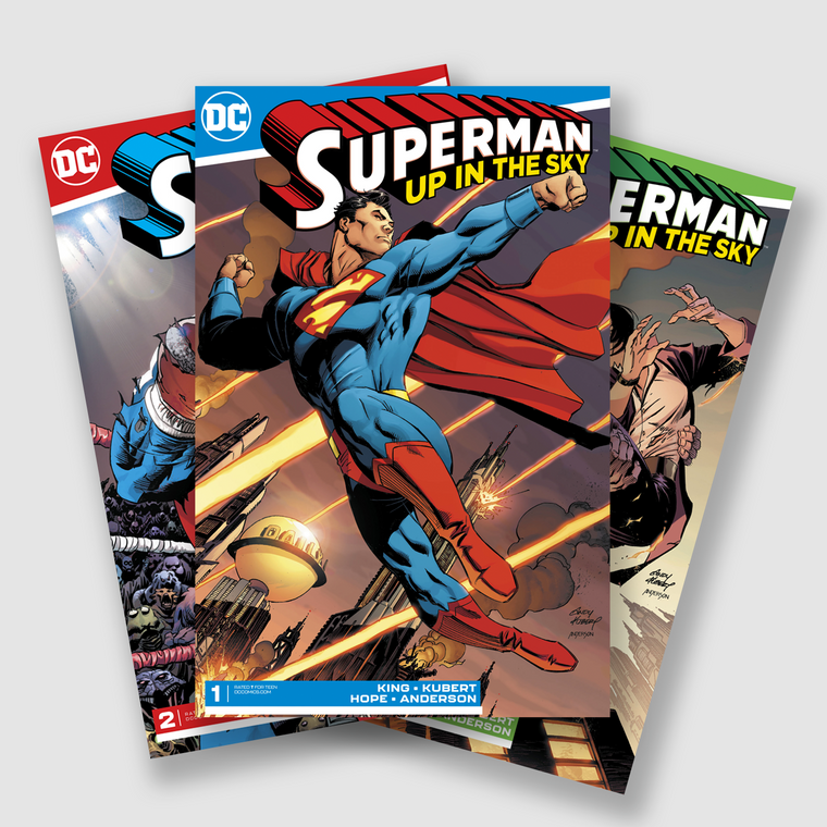 SUPERMAN UP IN THE SKY COMPLETE SIX PART COMIC SET