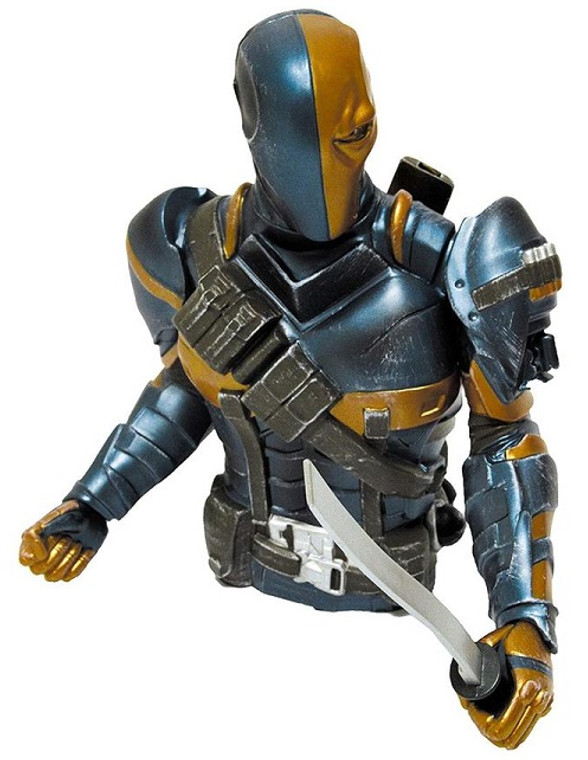 PX EXCLUSIVE DC COMICS DEATHSTROKE BUST MONEY BANK