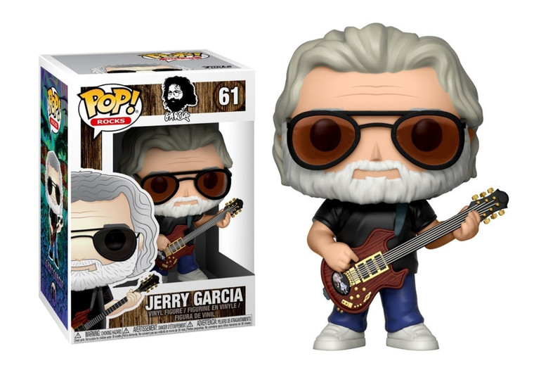 Pop Funko Music Rocks – Jerry Garcia N°61, Figurine Neuve