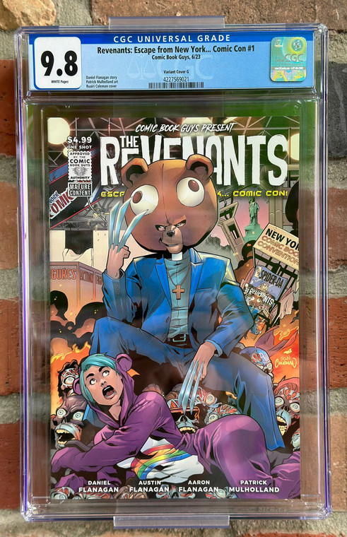 REVENANTS ESCAPE FROM NEW YORK COMIC CON CVR E COLEMAN CGC 9.8