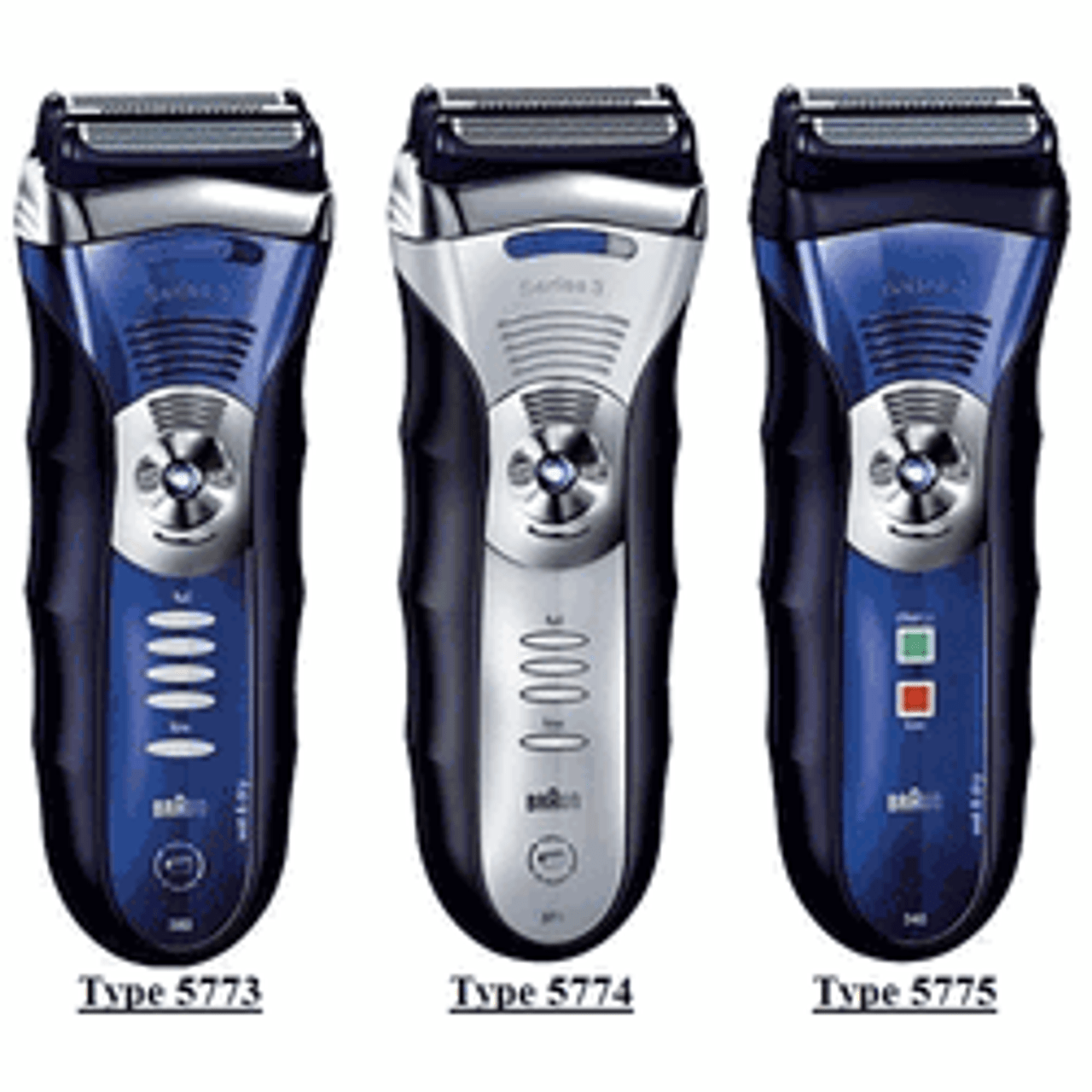 Braun Series 3 and S3 Shaver Parts