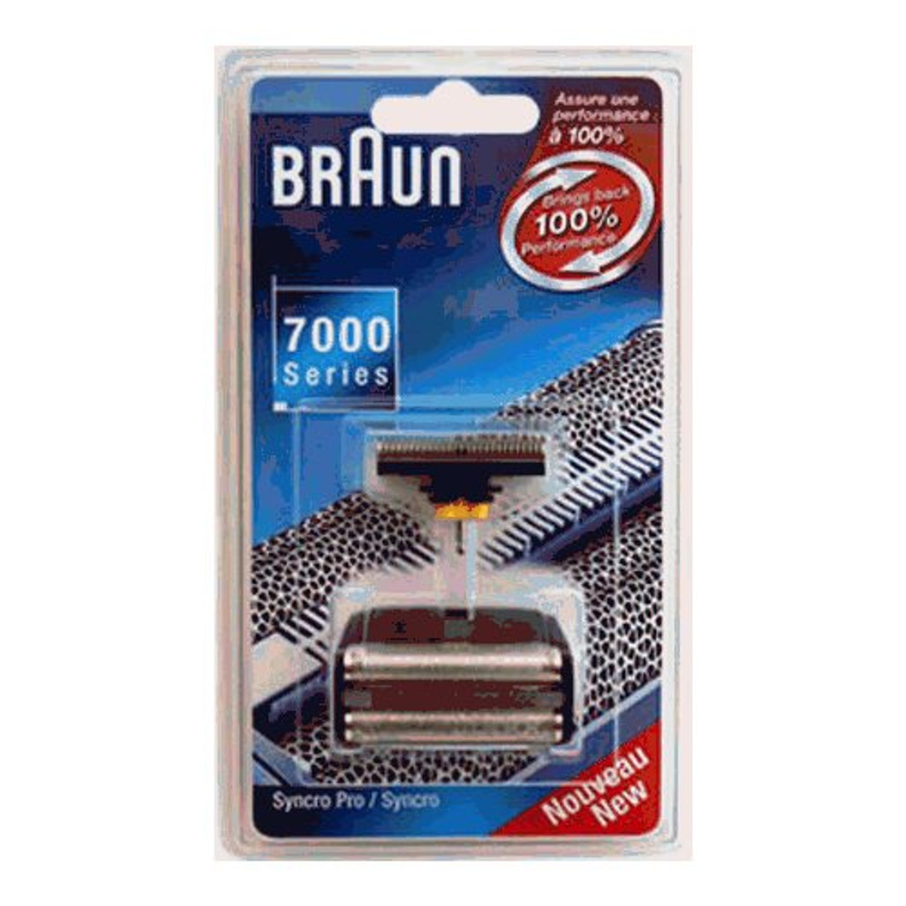 Braun 7000FC Syncro and Syncro Pro Series Electric Razor Replacement Foil and Cutter Blades