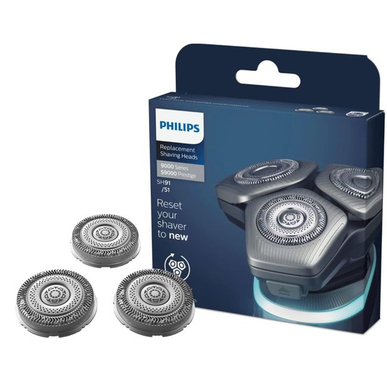 Philips Norelco SH91 Replacement Foils and Blades for Philips Norelco Series 9000 S9xxx,  Models  (click for model numbers)