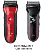 Braun Series 3 320s4 Shaver Parts