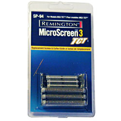 Remington SP-94 Microscreen3 TCT Replacement screen and cutter bladesFits razor models:   MS3-1000, MS3-1700, MS3-2000 MS3-2700, MS3-3000, MS3-3500, MS3-3700 MS3-4000, MS3-4500, MS3-4700