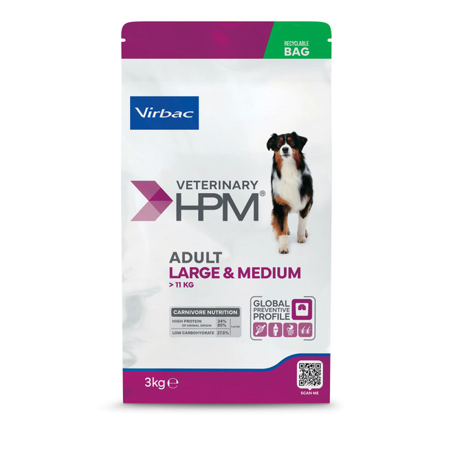 Adult Large & Medium Dog - Crocchette per cani adulti interi di taglia media e grande