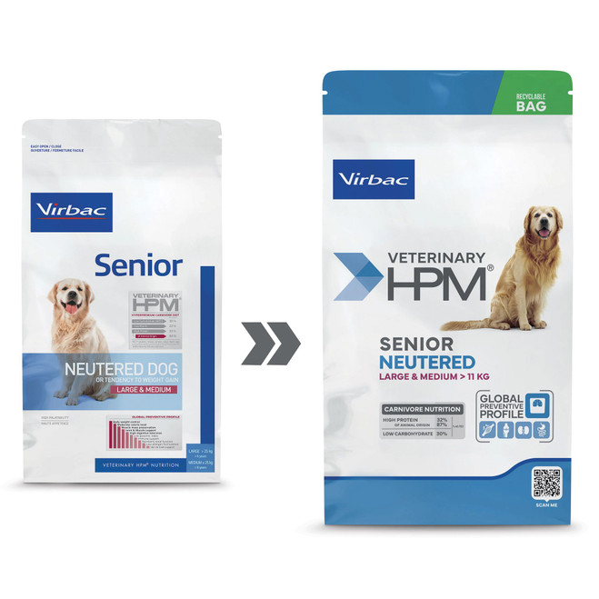 Senior Neutered Dog Large & Medium