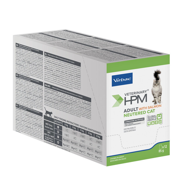 Adult Neutered Cat con Salmone – Bocconcini in salsa per gatti