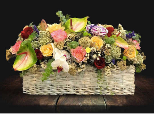 Froozan Flower Basket  سبد گل فروزان