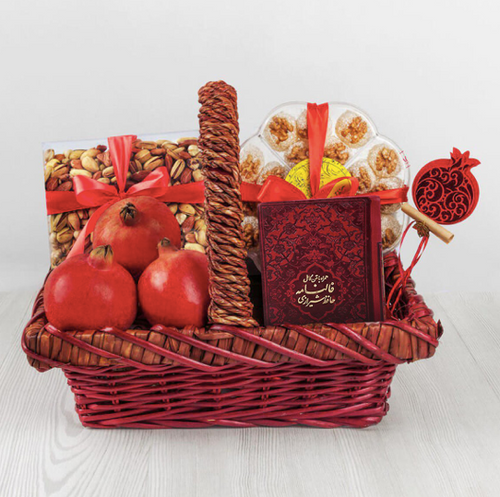 سبد برفی شب یلدا,   Yalda Night Snowy Basket