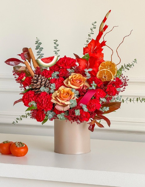 Yaldaa Love Flower Boxباکس گل یلدا لاو