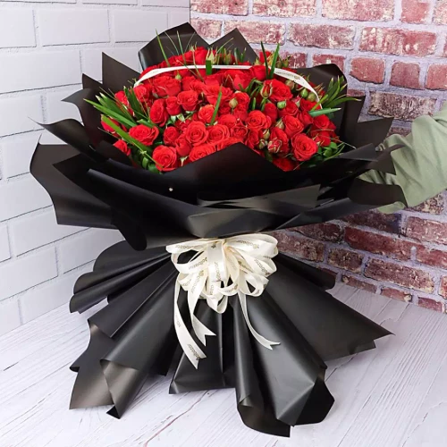 Tanin miniature rose bouquetدسته گل رز مینیاتوری طنین