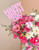 Pinky Glass Vase گلدان شیشه ای پینکی