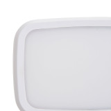 Zink LYNN LED PIR Twin Security Spotlight 20W Cool White in White Image 3