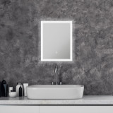 NxtGen Alaska LED 390x500mm Illuminated Bathroom Mirror with Shaver Socket and Demist Image 2