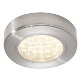 NxtGen Georgia Surface LED Under Cabinet Light 1.8W (3 Pack) Cool White 65° Brushed Nickel Image 2