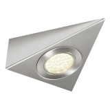 NxtGen Georgia Triangle LED Under Cabinet Light 1.8W (3 Pack) Cool White 65° Brushed Nickel Image 2