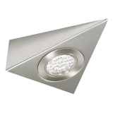 NxtGen Georgia Triangle LED Under Cabinet Light 1.8W (3 Pack) Daylight 65° Brushed Nickel Image 2