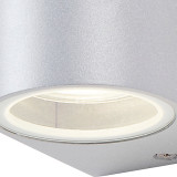 Zink ANTAR Outdoor Up and Down Wall Light Silver 2