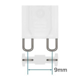 Crompton Lamps LED G9 Capsule 2.5W (3 Pack) Warm White Opal (25W Eqv) Image 2