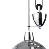 Firstlight Suffolk Classic Style Rise and Fall Pendant Light Chrome 2